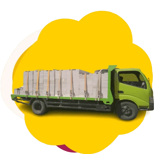 sampul bata ringan makassar di mobil truk